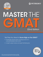 Master the GMAT, 22nd Edition