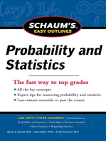 Schaum's Easy Outline of Probability and Statistics, Revised Edition