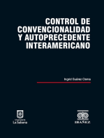 Control de convencionalidad y autoprecedente interamericano