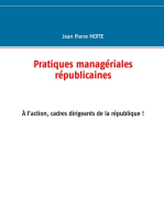 Pratiques managériales républicaines: Cadres, à l'action pour la république!