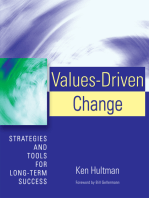 Values-Driven Change: Strategies and Tools for Long-Term Success