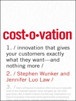 Costovation: Innovation That Gives Your Customers Exactly What They Want--And Nothing More