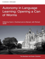 Autonomy in Language Learning: Opening a Can of Worms: Autonomous Language Learning, #4