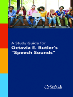 A Study Guide for Octavia Butler's "Speech Sounds"