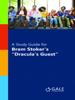 A Study Guide for Bram Stoker's "Dracula's Guest"