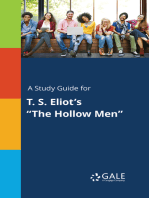 A Study Guide for T. S. Eliot's “The Hollow Men”