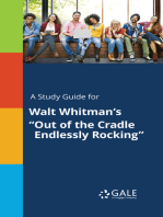 A Study Guide for Walt Whitman's "Out of the Cradle Endlessly Rocking"