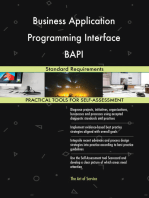 Business Application Programming Interface BAPI Standard Requirements