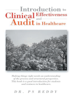 Introduction to Clinical Effectiveness and Audit in Healthcare