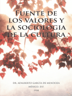 Fuente De Los Valores Y La Sociologia De La Cultura