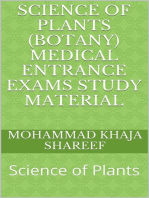 Science of Plants (Botany) Medical Entrance Exams Study Material