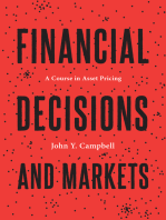 Financial Decisions and Markets: A Course in Asset Pricing