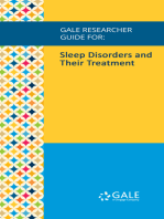 Gale Researcher Guide for: Sleep Disorders and Their Treatment