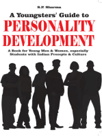 Youngsters' Guide To Personality Development: A book for young mean and women especially students with indian percepts and culture