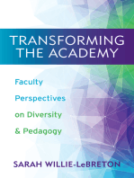 Transforming the Academy: Faculty Perspectives on Diversity and Pedagogy