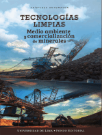 Tecnologías limpias: Medio ambiente y comercialización de minerales