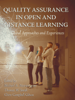 Quality Assurance In Open And Distance Learning: Global Approaches and Experiences