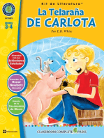 La Telaraña de Carlota - Kit de Literatura Gr. 3-4: Spanish Version