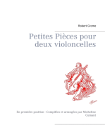 Petites Pièces pour deux violoncelles: En première position - Compilées et arrangées par Micheline Cumant