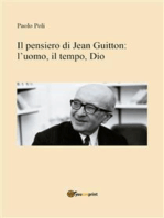 Il pensiero di Jean Guitton: lʼuomo, il tempo, Dio