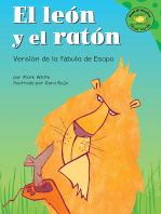 El leon y el raton: Versión de la fábula de Esopo