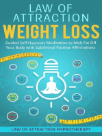 Law of Attraction Weight Loss Guided Self-Hypnosis Meditation to Melt Fat Off Your Body with Subliminal Positive Affirmations