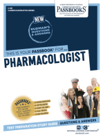 Pharmacologist: Passbooks Study Guide