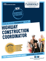 Highway Construction Coordinator: Passbooks Study Guide