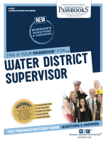 Water District Supervisor: Passbooks Study Guide