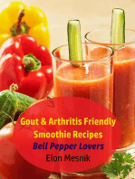 Gout & Arthritis Friendly Smoothie Recipes - Bell Pepper Lovers: Gout & Arthritis Smoothie Recipes, #2