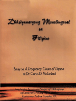 Diksyunaryong Monolingwal sa Filipino: (Monolingual Dictionary in Filipino)