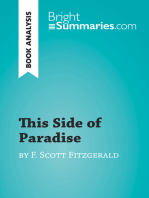 This Side of Paradise by F. Scott Fitzgerald (Book Analysis): Detailed Summary, Analysis and Reading Guide