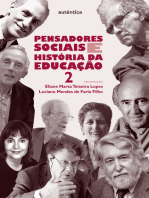 Pensadores sociais e história da educação - Vol. 2