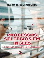 Processos seletivos em inglês