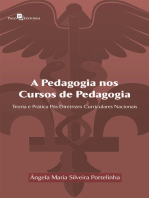 A Pedagogia nos cursos de Pedagogia: Teoria e prática pós Diretrizes Curriculares Nacionais