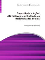 Diversidade e ações afirmativas: combatendo as desigualdades sociais