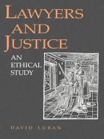 Lawyers and Justice: An Ethical Study