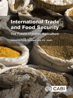 International Trade and Food Security: The Future of Indian Agriculture