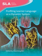 Profiling Learner Language as a Dynamic System