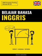 Belajar Bahasa Inggris - Cepat / Mudah / Efisien: 2000 Kosakata Penting