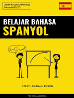 Belajar Bahasa Spanyol - Cepat / Mudah / Efisien: 2000 Kosakata Penting