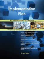 Implementation Plan A Complete Guide - 2019 Edition