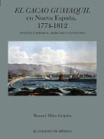 El cacao Guayaquil en nueva España, 1774-1812 (política imperial, mercado y consumo)