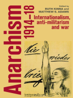 Anarchism, 1914–18: Internationalism, anti-militarism and war