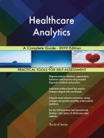 Healthcare Analytics A Complete Guide - 2019 Edition