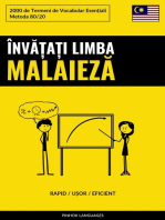 Învățați Limba Malaieză - Rapid / Ușor / Eficient: 2000 de Termeni de Vocabular Esențiali