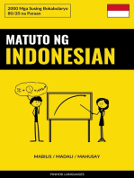 Matuto ng Indonesian - Mabilis / Madali / Mahusay: 2000 Mga Susing Bokabularyo