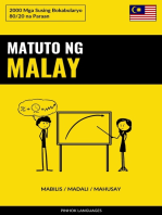 Matuto ng Malay - Mabilis / Madali / Mahusay: 2000 Mga Susing Bokabularyo