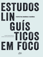 Estudos linguísticos em foco: perspectivas sincrônica e diacrônica