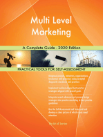 Multi Level Marketing A Complete Guide - 2020 Edition